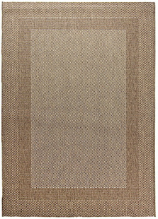 Hnědý kusový koberec Adria 01DED