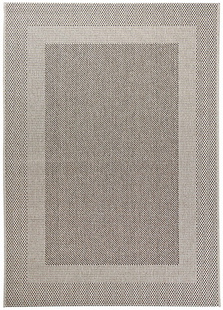 Šedý kusový koberec Adria 01EDE