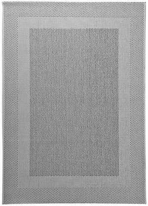 Šedý kusový koberec Adria 01SGS