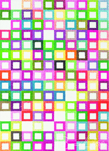 Vícebarevný kusový koberec City 68
