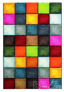 Vícebarevný kusový koberec Diamond 22605110