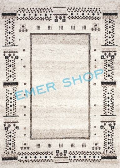 Béžový kusový koberec Ethno 21412-760