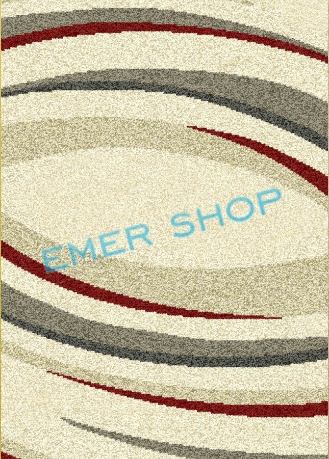 Krémový kusový koberec Expo shaggy 88063-261