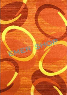 Oranžový kusový koberec Florida 9828