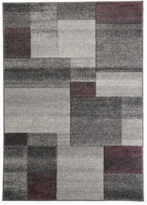 Černý kusový koberec Fuji L157/6496