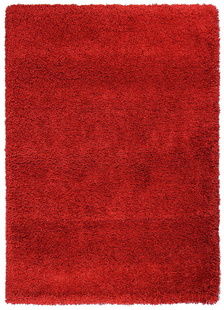 Červený kusový koberec Fusion 91311