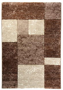 Hnědý kusový koberec Hawaii 1330