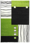 Zelený kusový koberec Hawaii 1360