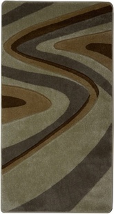 Krémový kusový koberec Hansadim Frisé 8206K