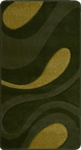 Hnědý kusový koberec Hansadim Frisé 1142YY