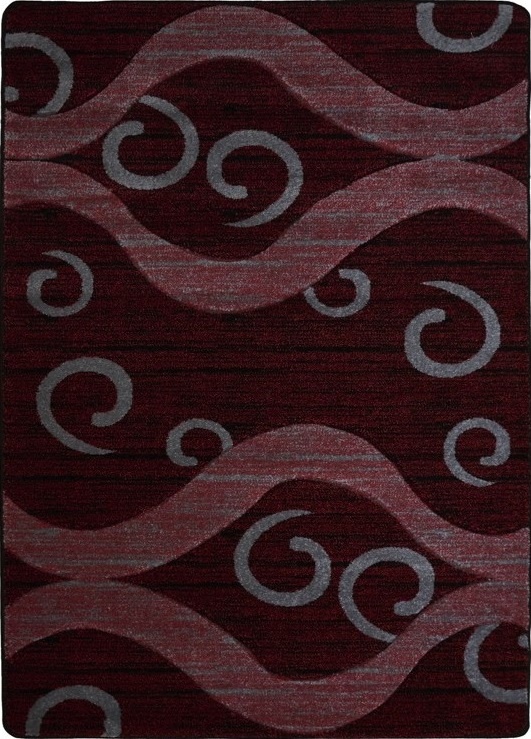 Hnědý kusový koberec Hansadim Frisé F447