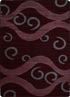 Hnědý kusový koberec Hansadim Frisé F447