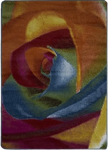 Vícebarevný kusový koberec Hansadim Frisé F472