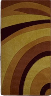 Hnědý kusový koberec Hansadim Frisé 5644TT