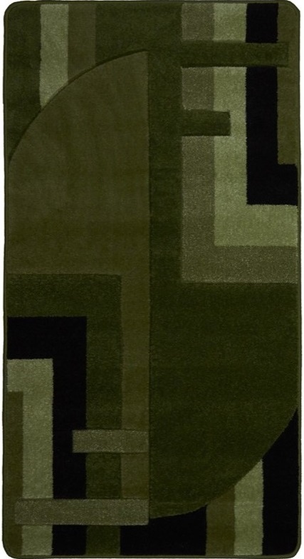 Hnědý kusový koberec Hansadim Frisé 9914YY
