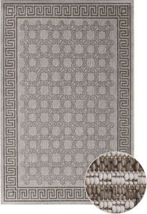 Béžový kusový koberec Sisal Classic 6Y01