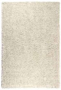 Krémový kusový koberec Life shaggy