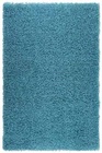 Modrý kusový koberec Life shaggy