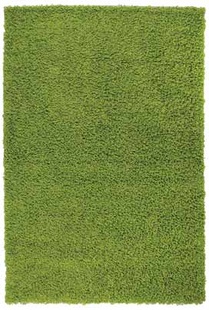 Zelený kusový koberec Life shaggy