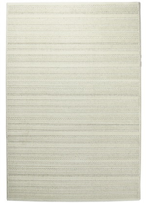 Bílý kusový koberec Metro 80157/121