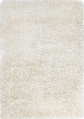Bílý kusový koberec Monte Carlo