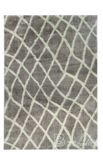 Krémový kusový koberec Nano shag 625GY6D