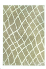 Krémový kusový koberec Nano shag 625GY6J