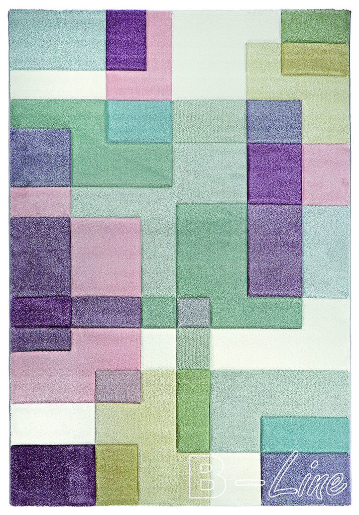 Vícebarevný kusový koberec Pastel 22798111