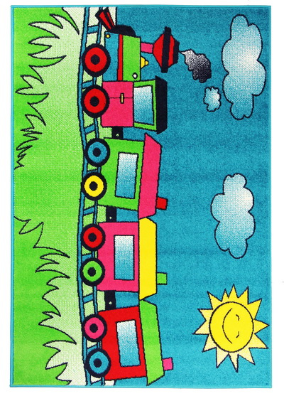 Vícebarevný kusový koberec PLAY 79 AKK