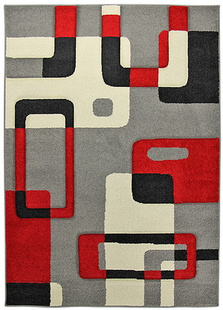 Krémový kusový koberec PORTLAND 1597Z23R