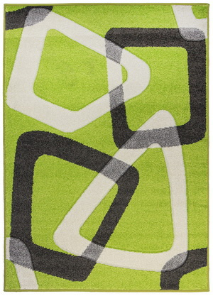 Žlutý kusový koberec PORTLAND 561AL1F