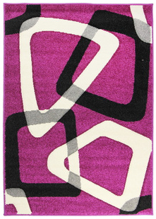 Růžový kusový koberec PORTLAND 561Z23Z