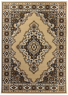 Béžový kusový koberec Practica 58EVE