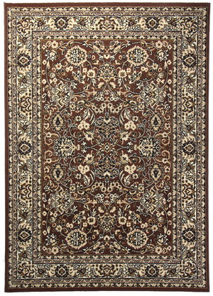 Hnědý kusový koberec Practica 59DMD