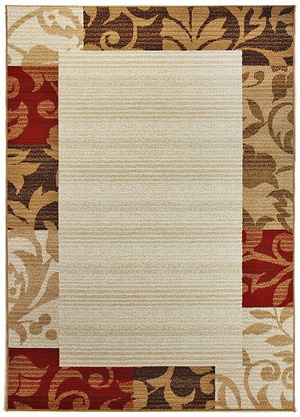 Hnědý kusový koberec Practica 97VEB