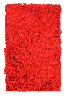 Červená koupelnová předložka Rasta Micro 50x80 cm