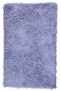Modrá koupelnová předložka Rasta Micro 50x80 cm