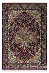 Červený kusový koberec Razia 5503ET2R