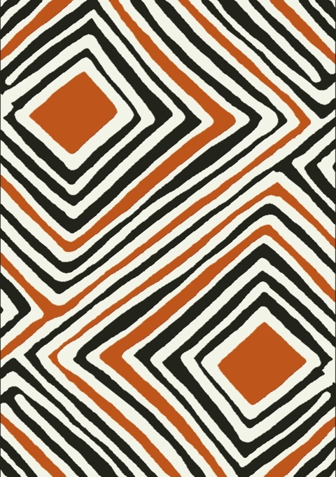 Vícebarevný kusový koberec Sevilla 6S15