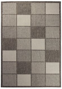 Hnědý kusový koberec SISALO 85W71E