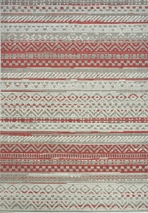 Červený kusový koberec Star 19112-85