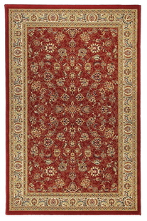 Červený kusový koberec Tashkent 170P