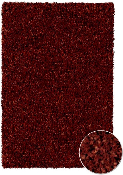 Červený kusový koberec Twilight 1177